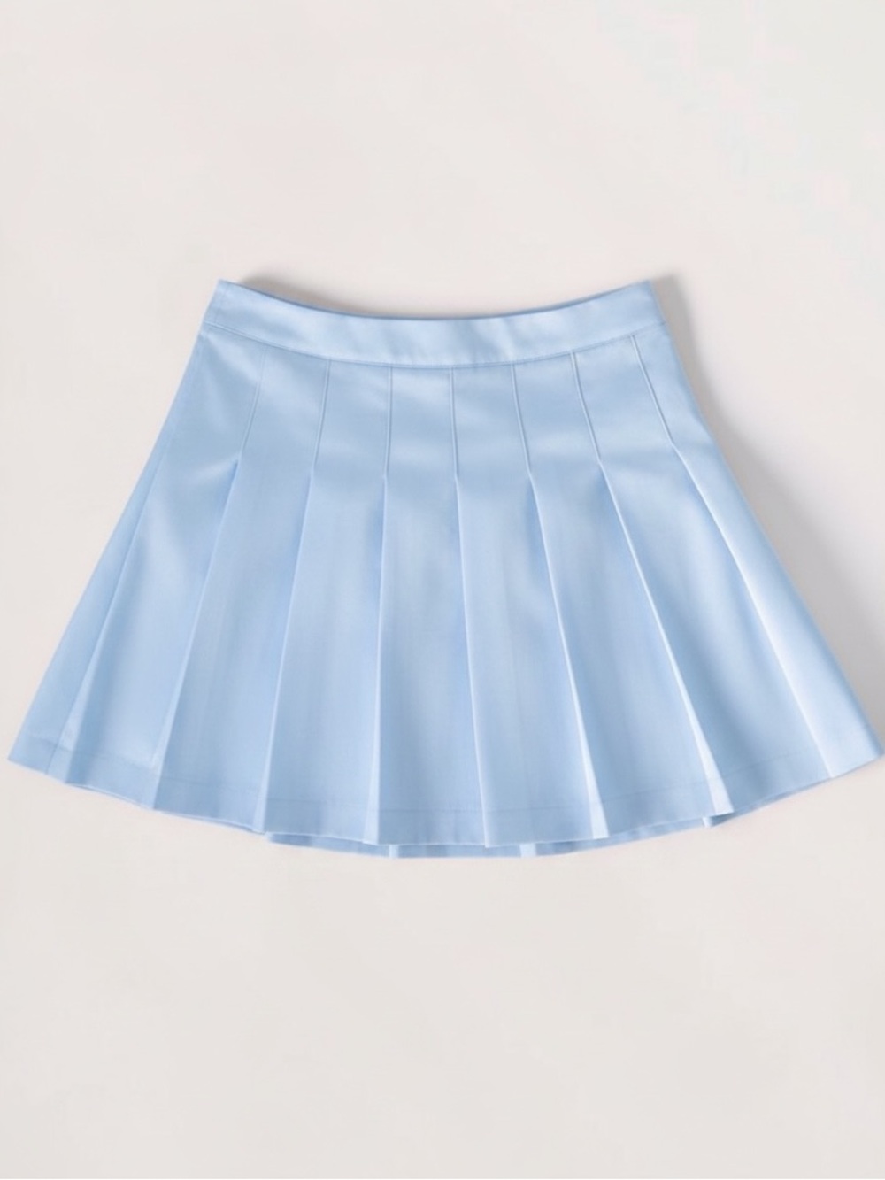 Aritzia Light Blue Pleated Skirt